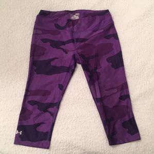 Under Armour Camo Heatgear Capris